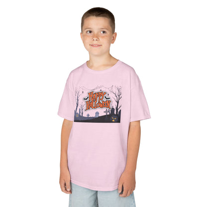 Kids Halloween T-Shirt, Spooky Fun Apparel, Halloween Costume Tee, Trick-or-Treat Shirt, Kids Party Wear, Seasonal Gift