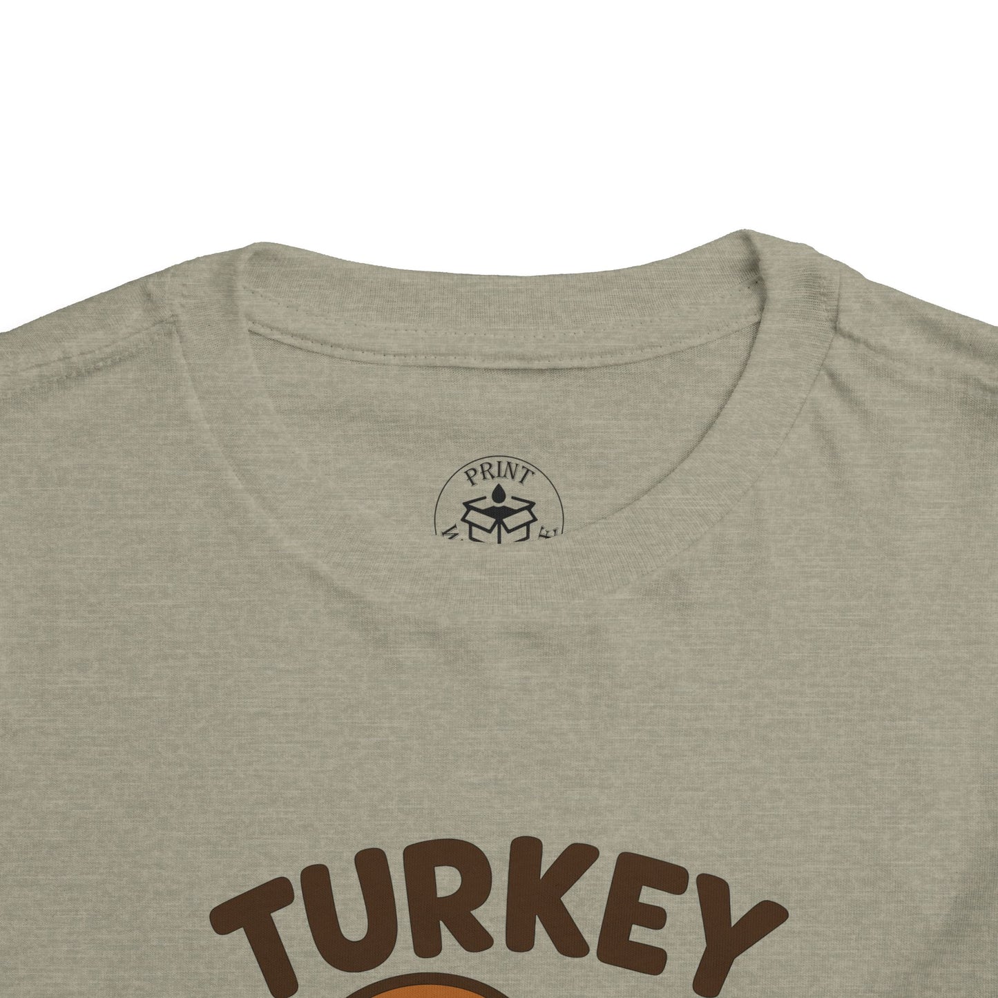 Turkey Taster Toddler Unisex T-Shirt | Fun Holiday Shirt, Thanksgiving Apparel, Gift for Kids, Cute Foodie Outfit