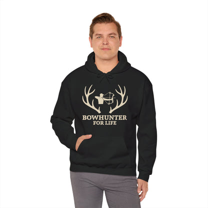 Bowhunter For Life Unisex Hoodie | Perfect Gift for Hunters, Outdoor Enthusiasts, Archery Lovers, Camping