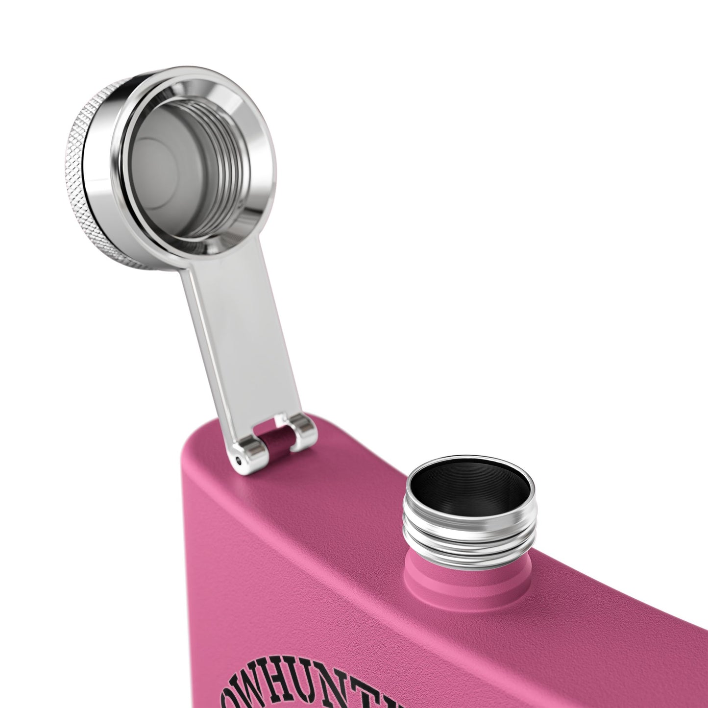 Bowhunter Flask for Life - 6oz Stainless Steel Flask, Hunting Gifts for Him, Outdoorsman Accessories, Gift for Hunters, Campfire Essential