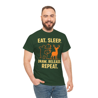 Deer Hunting Unisex Heavy Cotton Tee - Perfect for Outdoor Lovers, Gifts for Adventurers