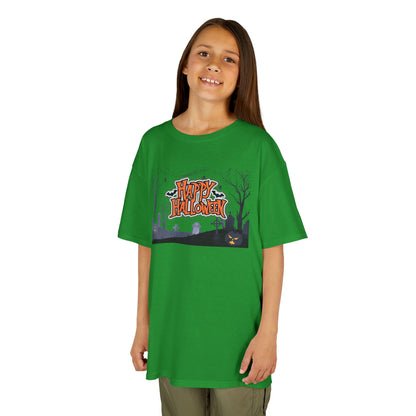 Kids Halloween T-Shirt, Spooky Fun Apparel, Halloween Costume Tee, Trick-or-Treat Shirt, Kids Party Wear, Seasonal Gift