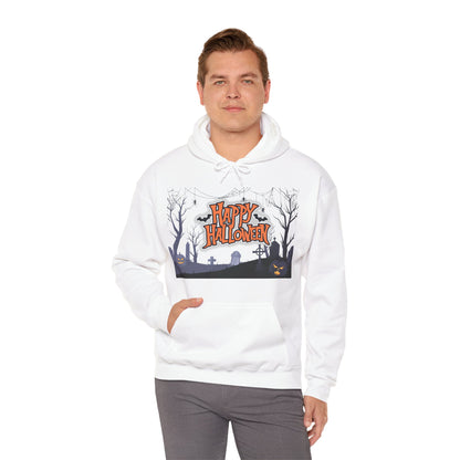 Halloween Hoodie, Cozy Unisex Hoodie, Spooky Season Apparel, Autumn Fashion, October 31st Celebration, Gift for Halloween Lovers