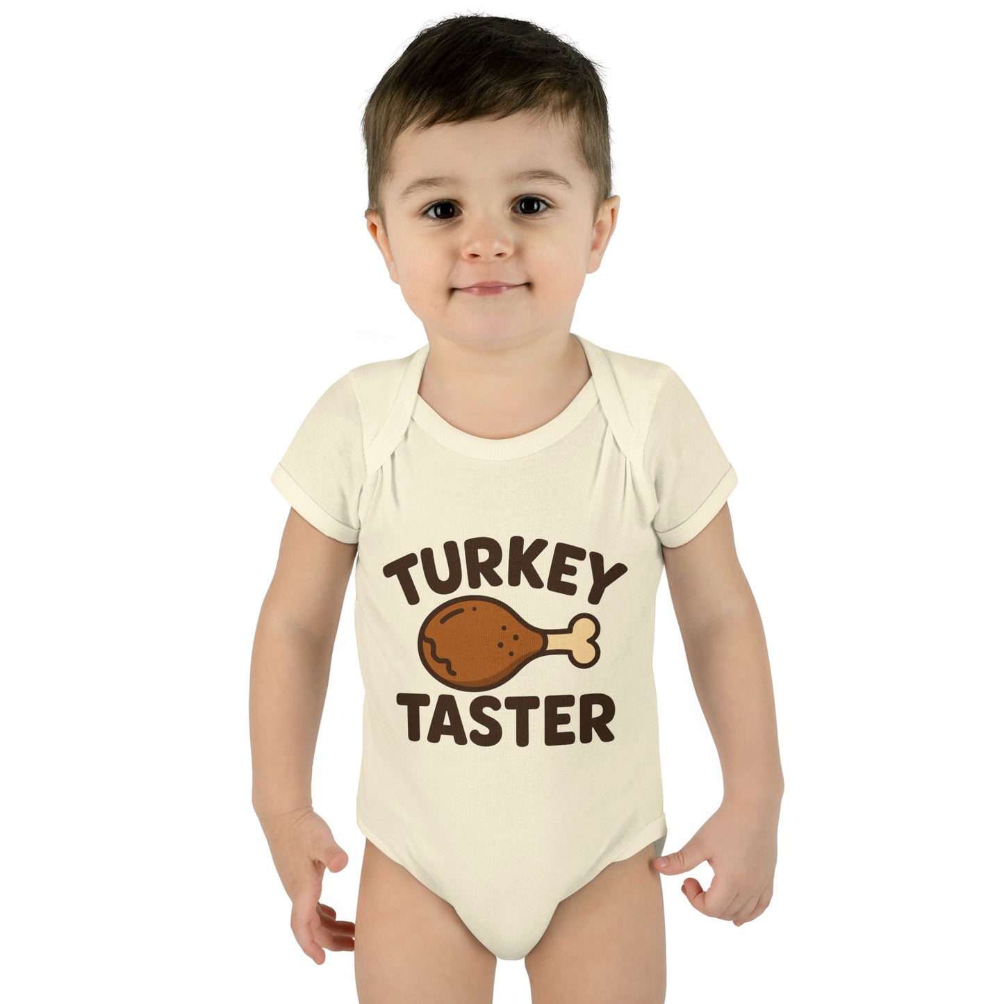 Thanksgiving Baby Bodysuit, Cute Infant Outfit, Holiday Gift for Newborns, Turkey Taster Onesie, Baby Shower Present, Fall Celebration