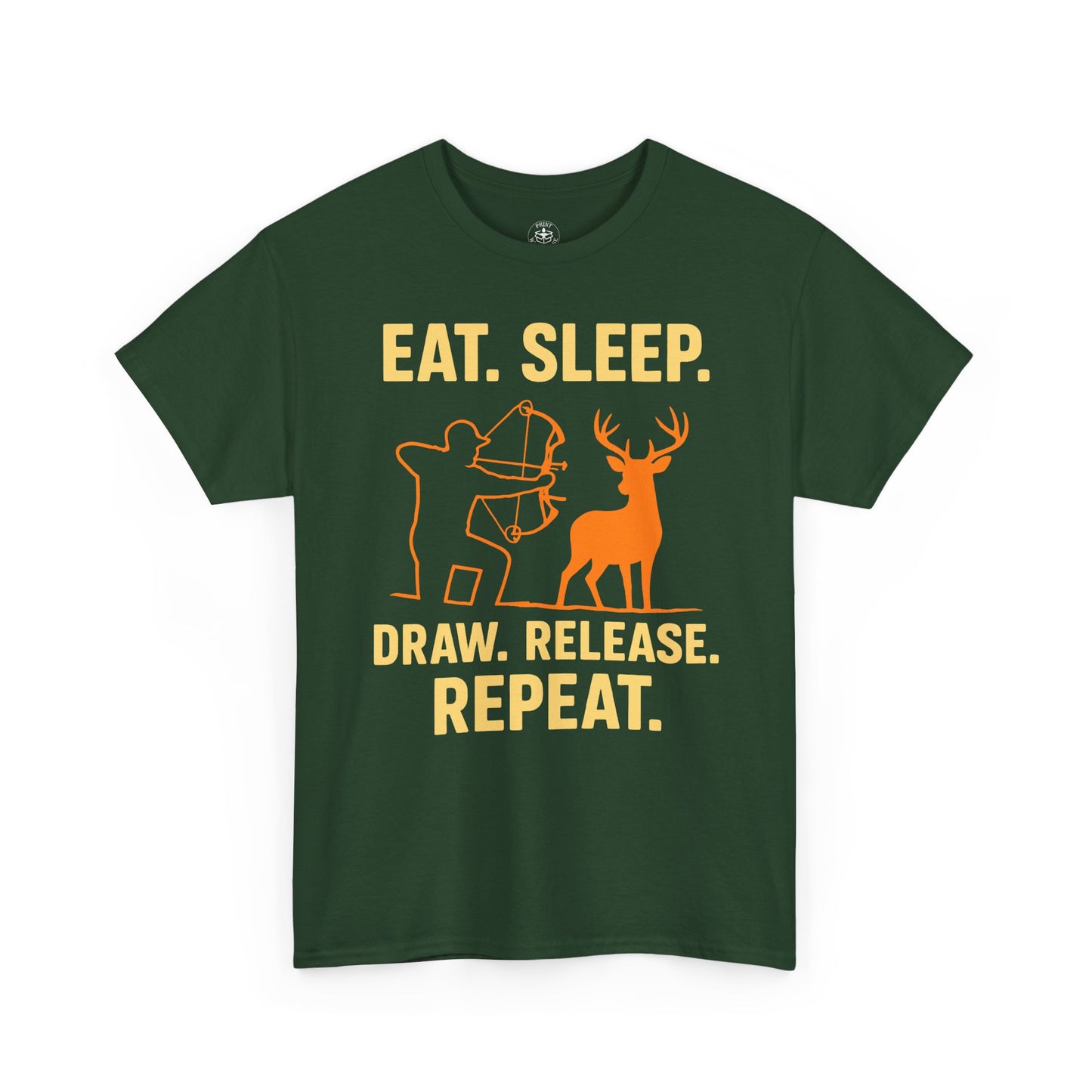 Deer Hunting Unisex Heavy Cotton Tee - Perfect for Outdoor Lovers, Gifts for Adventurers