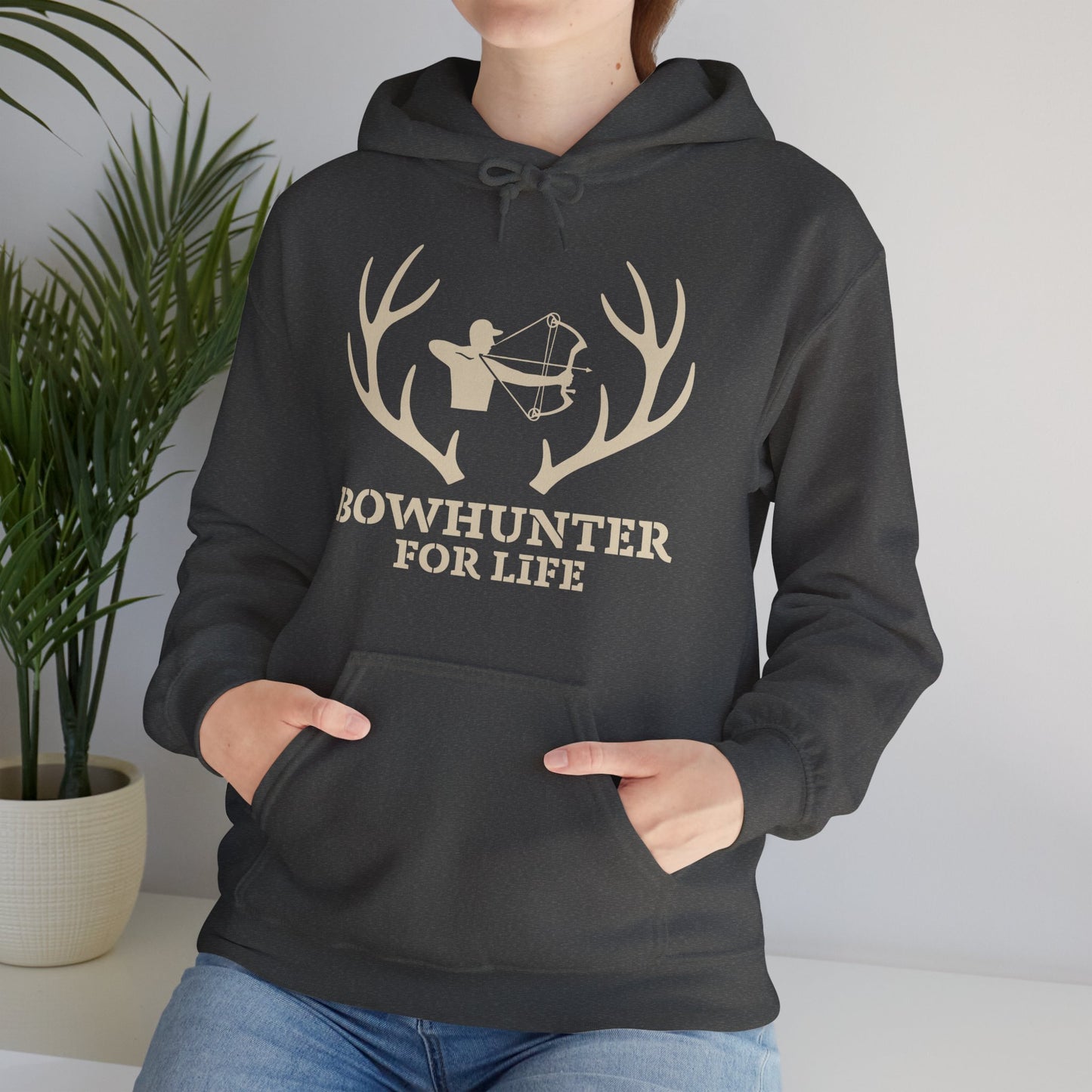 Bowhunter For Life Unisex Hoodie | Perfect Gift for Hunters, Outdoor Enthusiasts, Archery Lovers, Camping