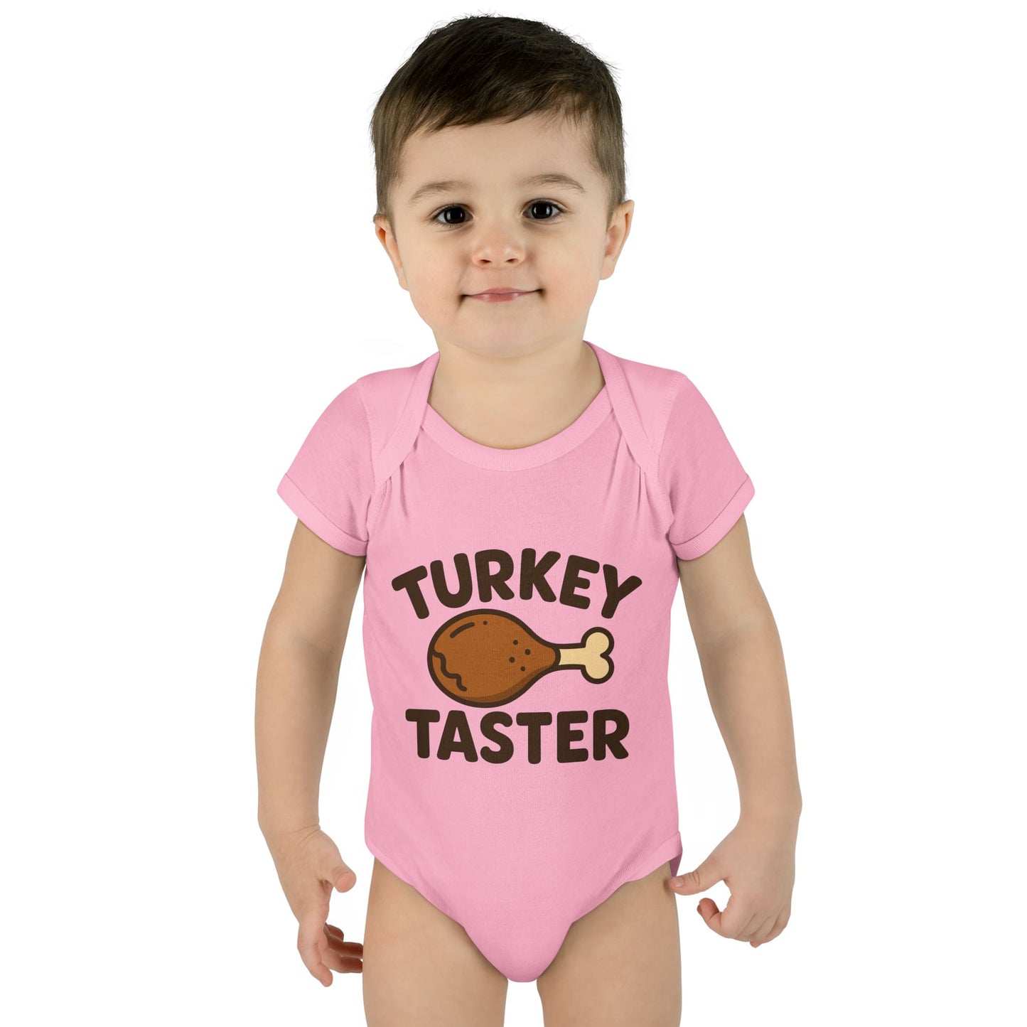 Thanksgiving Baby Bodysuit, Cute Infant Outfit, Holiday Gift for Newborns, Turkey Taster Onesie, Baby Shower Present, Fall Celebration
