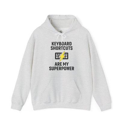 Keyboard Shortcuts Are My Superpower Hoodie - Tech Lovers, Gift for Programmers, Office Gift, Casual Wear