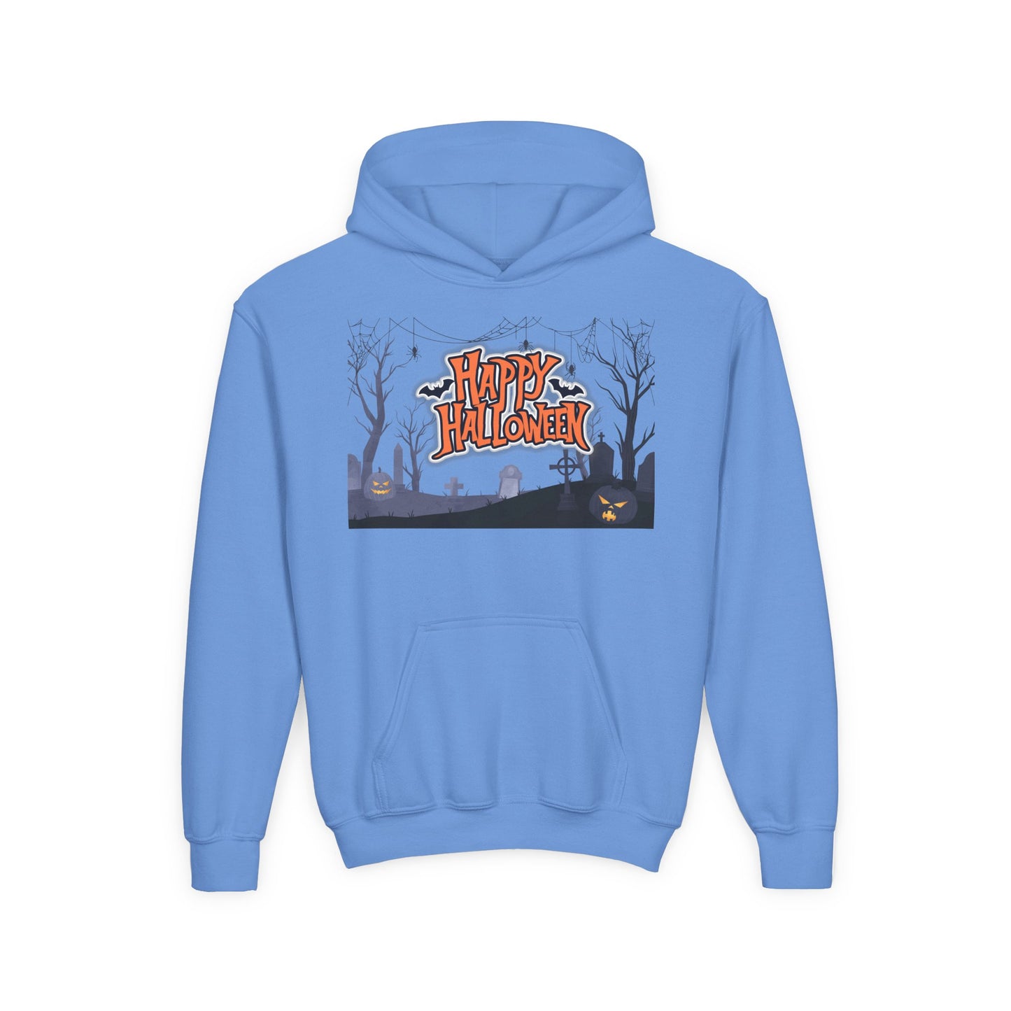 Youth Halloween Sweatshirt - Cozy Fall Apparel, Spooky Season Gift, Kids Hoodie, Holiday Celebration Wear, Trick or Treat Outfit