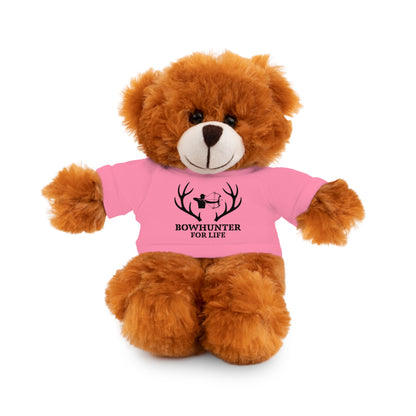 Stuffed Animals with Bowhunter for Life Custom Printed Tee