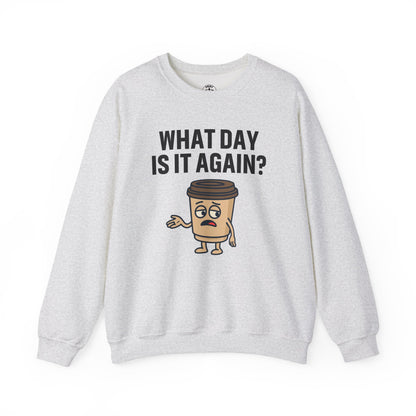 Funny Coffee Sweatshirt with Sassy Quote, Unisex Crewneck for Coffee Lovers, Perfect Gift for Birthdays or Relaxation Days