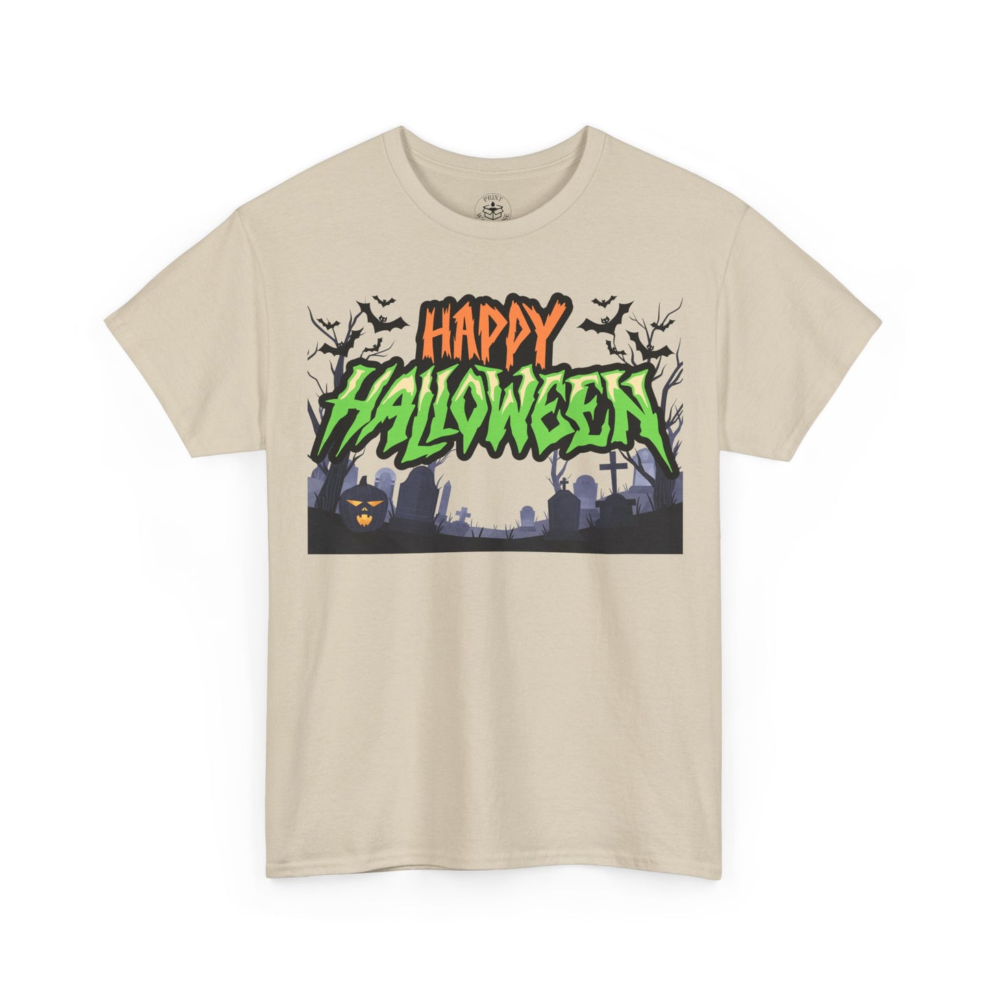Halloween Graphic Tee, Unisex Heavy Cotton Shirt, Spooky Holiday Apparel, [...]
