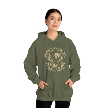 Hunt Hard Hoodie - Adventure Awaits, Perfect for Outdoor Enthusiasts, Gift for Hunters, Fall Fashion, Cozy Sweatshirt