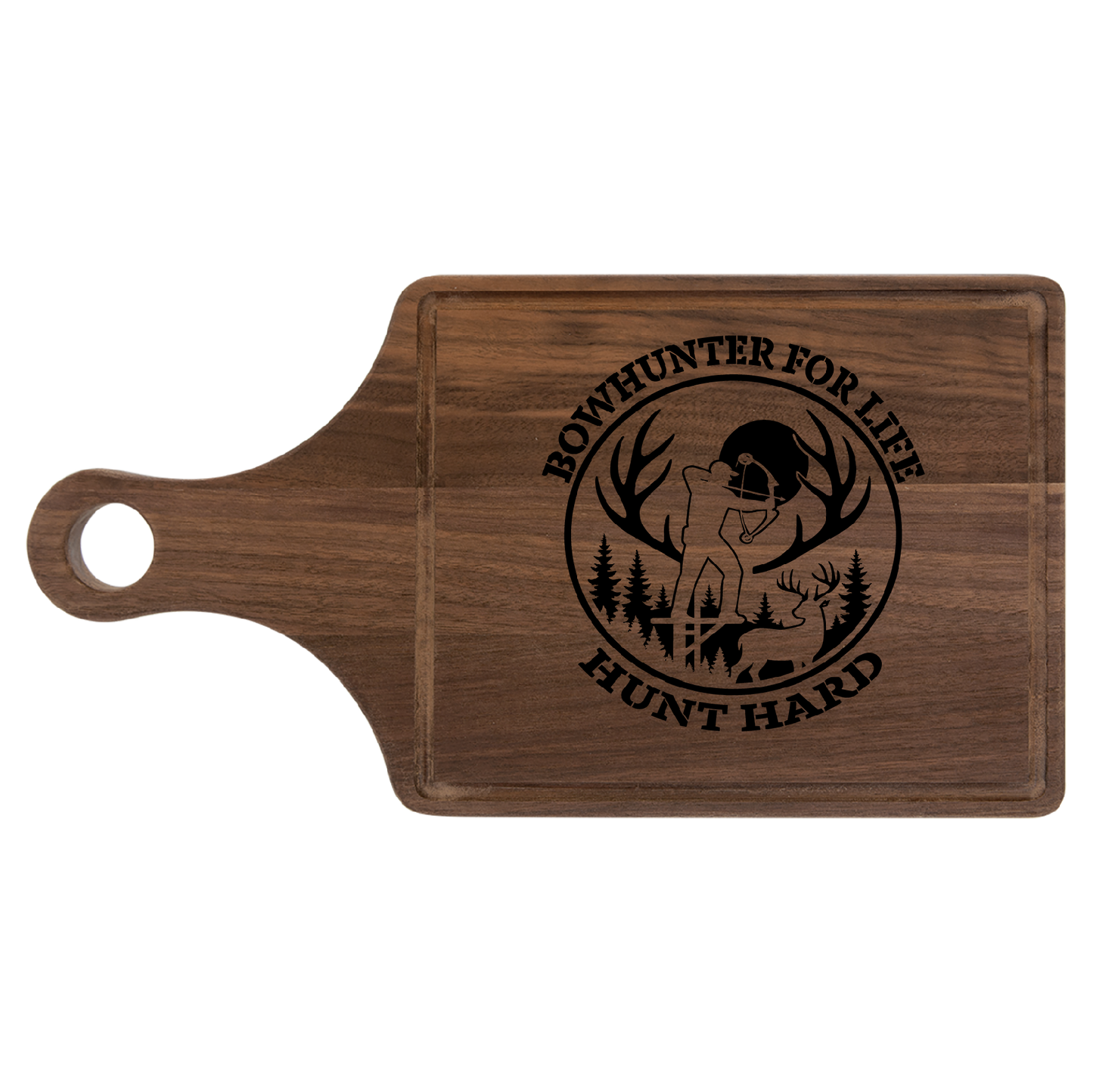 Engraved Cutting Board - Perfect Gift for Hunters, Rustic Kitchen Decor, Personalized Kitchen Tool, Home Chef Essential, BBQ Accessory