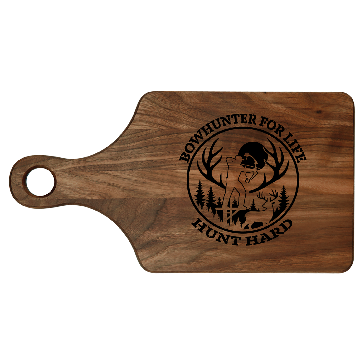 Engraved Cutting Board - Perfect Gift for Hunters, Rustic Kitchen Decor, Personalized Kitchen Tool, Home Chef Essential, BBQ Accessory