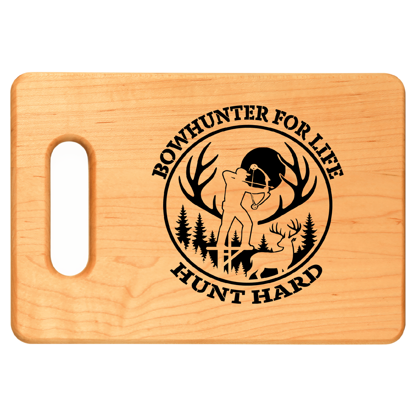 Engraved Cutting Board - Perfect Gift for Hunters, Rustic Kitchen Decor, Personalized Kitchen Tool, Home Chef Essential, BBQ Accessory