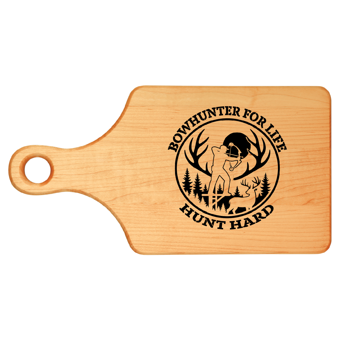 Engraved Cutting Board - Perfect Gift for Hunters, Rustic Kitchen Decor, Personalized Kitchen Tool, Home Chef Essential, BBQ Accessory