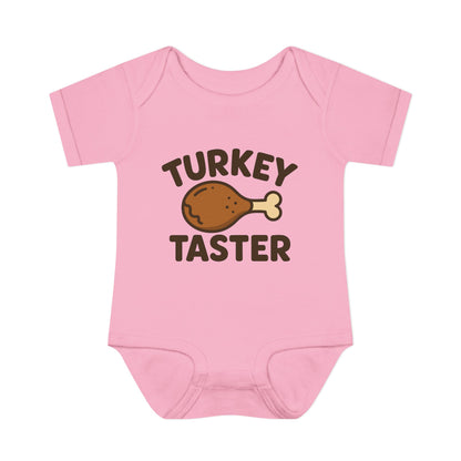 Thanksgiving Baby Bodysuit, Cute Infant Outfit, Holiday Gift for Newborns, Turkey Taster Onesie, Baby Shower Present, Fall Celebration