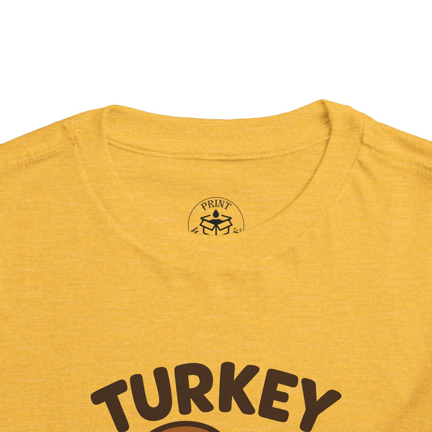 Turkey Taster Toddler Unisex T-Shirt | Fun Holiday Shirt, Thanksgiving Apparel, Gift for Kids, Cute Foodie Outfit