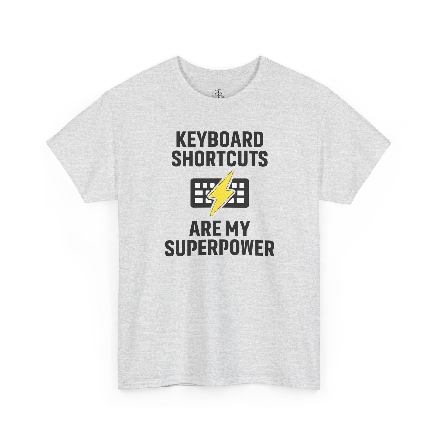 Keyboard Shortcuts Are My Superpower Tee | Gift for Tech Lovers, Cool Office Shirt, Funny Programmer or Office Gift