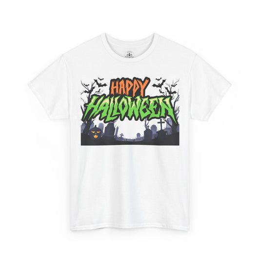 Halloween Graphic Tee, Unisex Heavy Cotton Shirt, Spooky Holiday Apparel, [...]