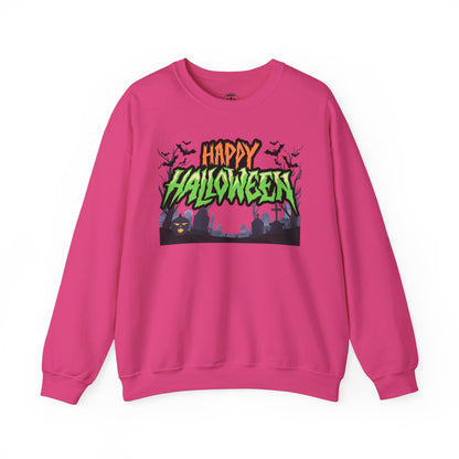 Happy Halloween Crewneck Sweatshirt, Halloween Apparel, Fall Fashion, [...]