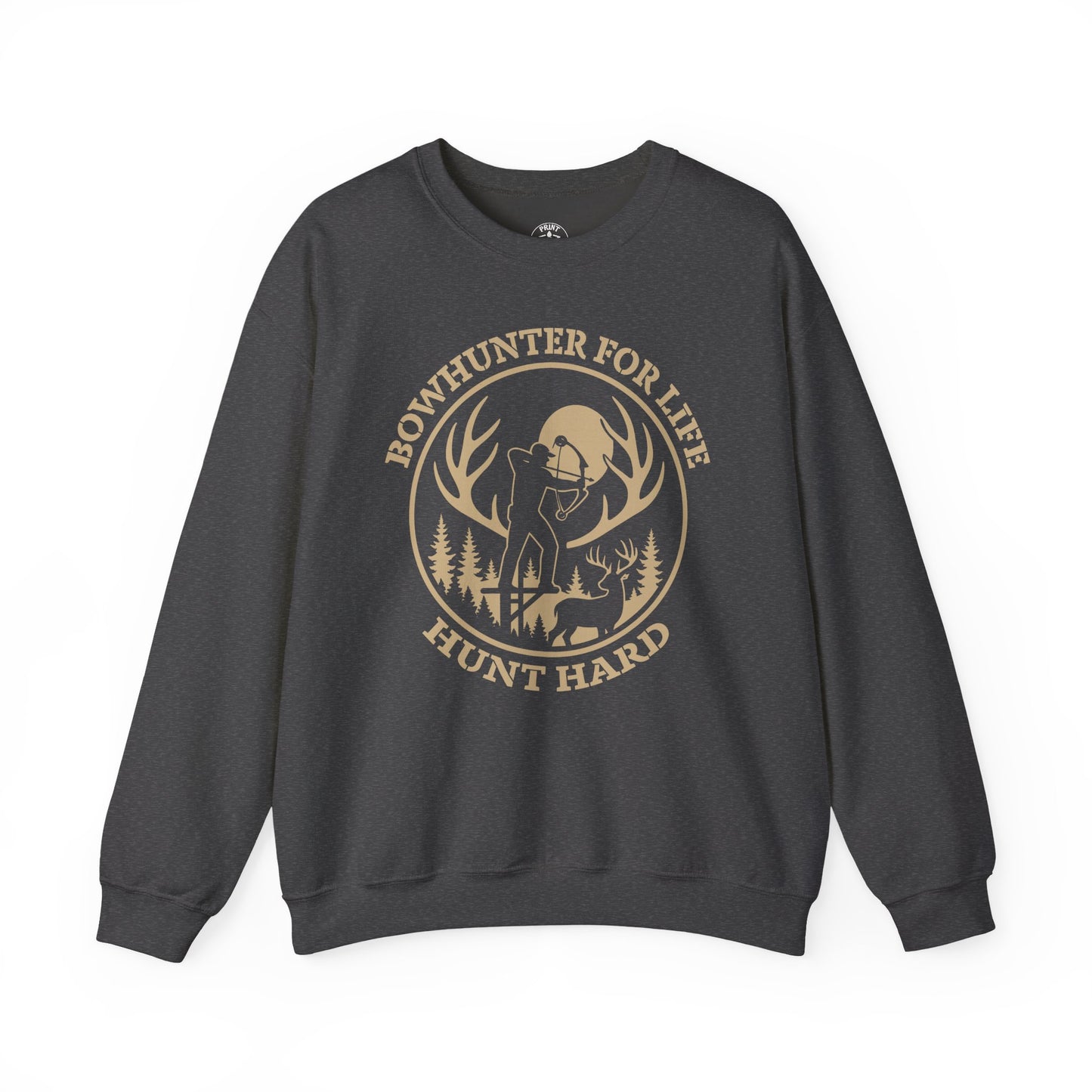 Bowhunter For Life Unisex Sweatshirt | Hunting Apparel, Outdoor Lovers, Great Gift for Hunters, Fall Apparel
