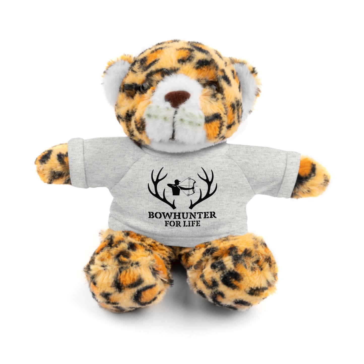 Stuffed Animals with Bowhunter for Life Custom Printed Tee
