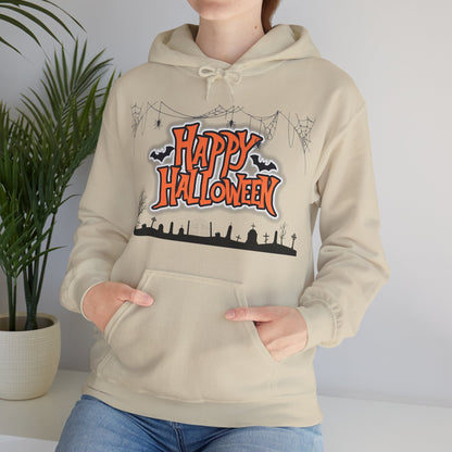 Halloween Hoodie, Unisex Heavy Blend Hoodie, Cozy Fall Apparel, Spooky Season Gift, Halloween Celebration Wear