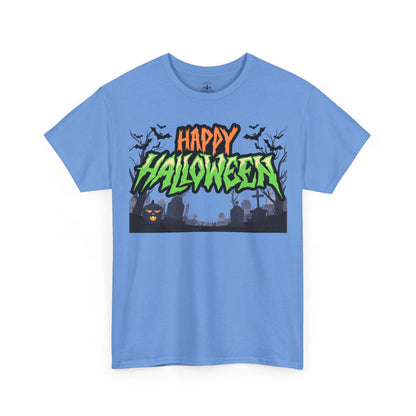 Halloween Graphic Tee, Unisex Heavy Cotton Shirt, Spooky Holiday Apparel, [...]