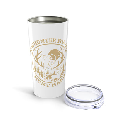 Hunting Tumbler, Outdoor Adventure Mug, Gift for Hunters, 20oz Insulated Travel Cup, Perfect for Camping and Fishing