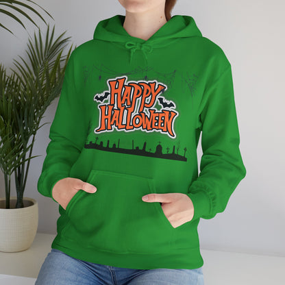 Halloween Hoodie, Unisex Heavy Blend Hoodie, Cozy Fall Apparel, Spooky Season Gift, Halloween Celebration Wear