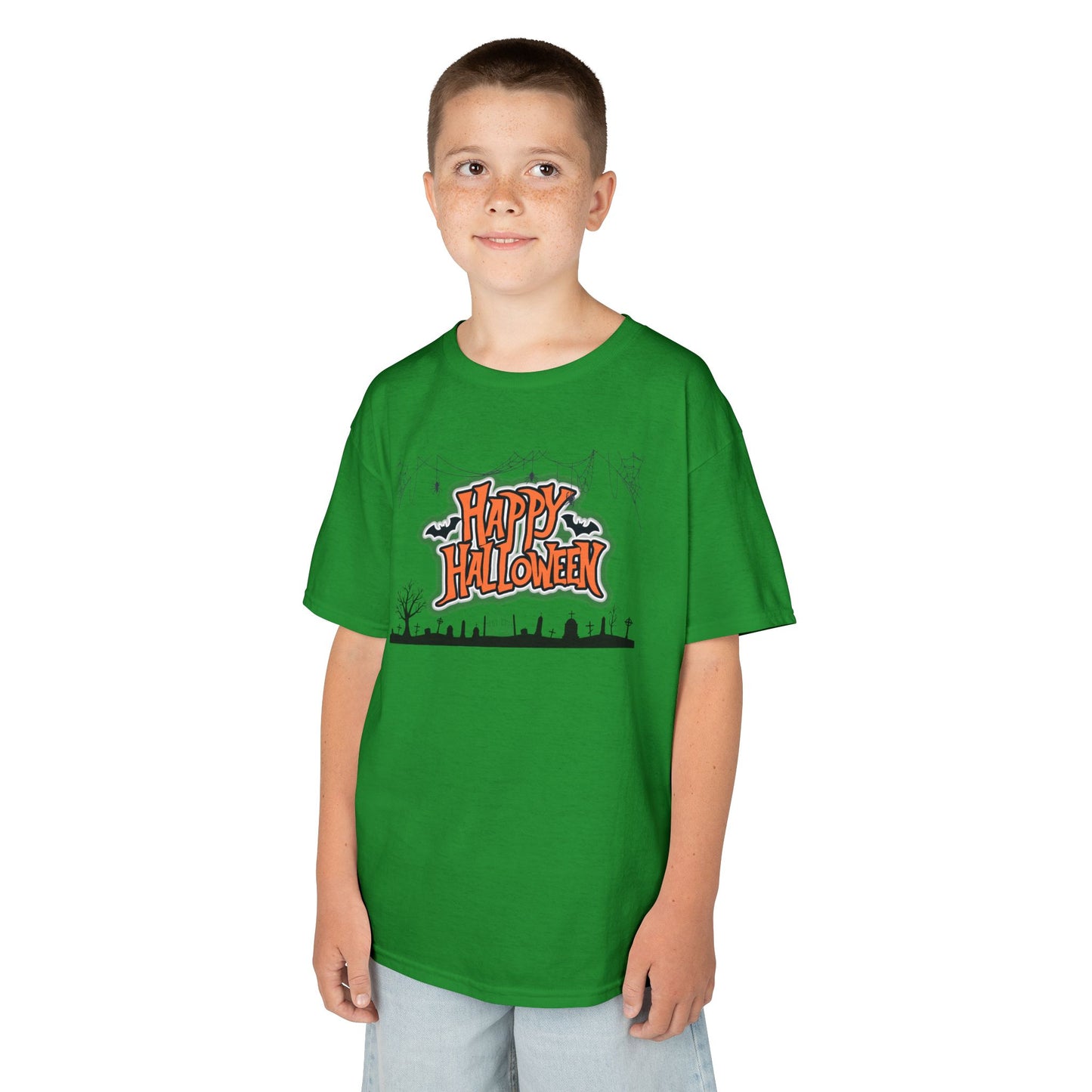 Halloween Kids Tee, Cute T-Shirt, Spooky Shirt for Halloween, Fun Kids Apparel, Halloween Costume Top
