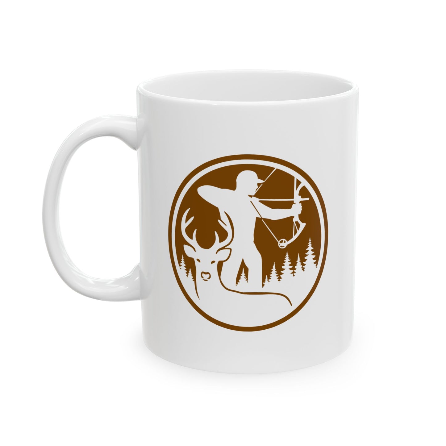 Bowhunter for Life Coffee Mug | Perfect for Outdoor Enthusiasts, Coffee Lovers, and Camping