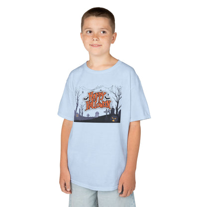 Kids Halloween T-Shirt, Spooky Fun Apparel, Halloween Costume Tee, Trick-or-Treat Shirt, Kids Party Wear, Seasonal Gift