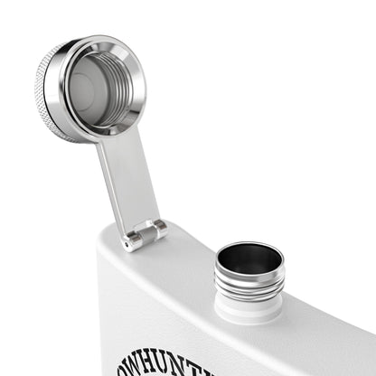 Bowhunter Flask for Life - 6oz Stainless Steel Flask, Hunting Gifts for Him, Outdoorsman Accessories, Gift for Hunters, Campfire Essential