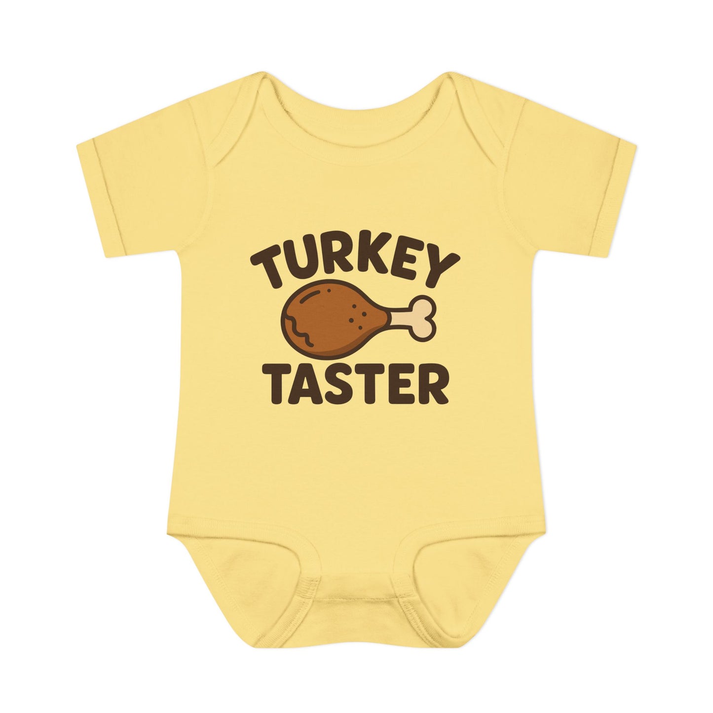 Thanksgiving Baby Bodysuit, Cute Infant Outfit, Holiday Gift for Newborns, Turkey Taster Onesie, Baby Shower Present, Fall Celebration