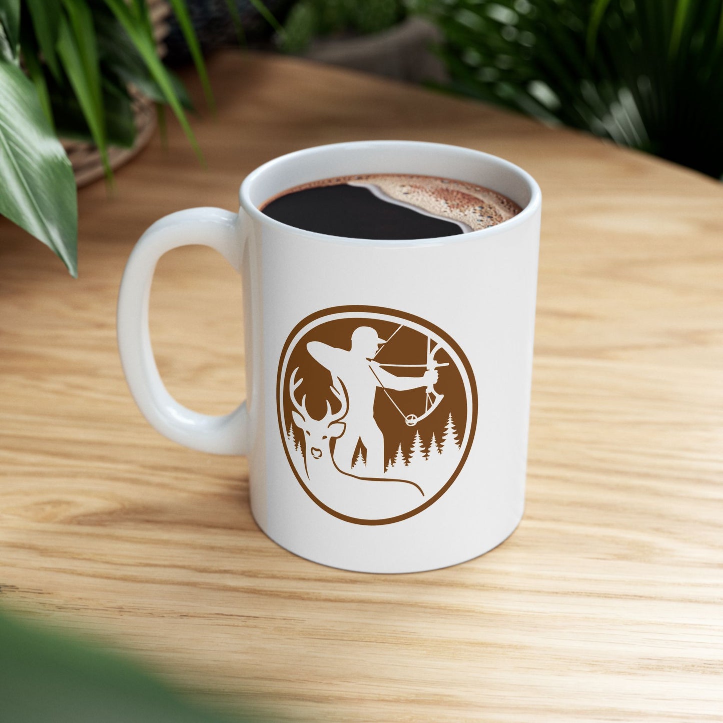 Bowhunter for Life Coffee Mug | Perfect for Outdoor Enthusiasts, Coffee Lovers, and Camping