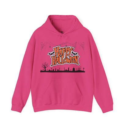 Halloween Hoodie, Unisex Heavy Blend Hoodie, Cozy Fall Apparel, Spooky Season Gift, Halloween Celebration Wear