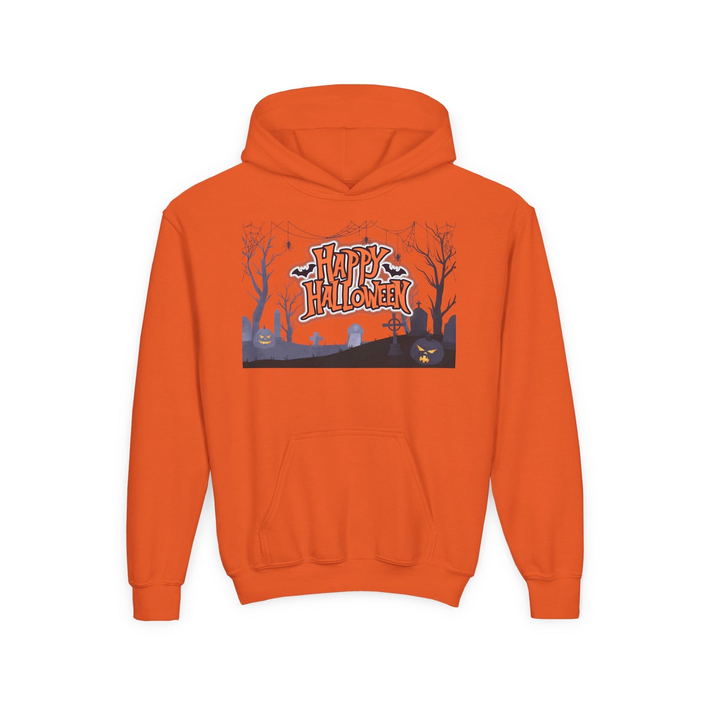 Youth Halloween Sweatshirt - Cozy Fall Apparel, Spooky Season Gift, Kids Hoodie, Holiday Celebration Wear, Trick or Treat Outfit