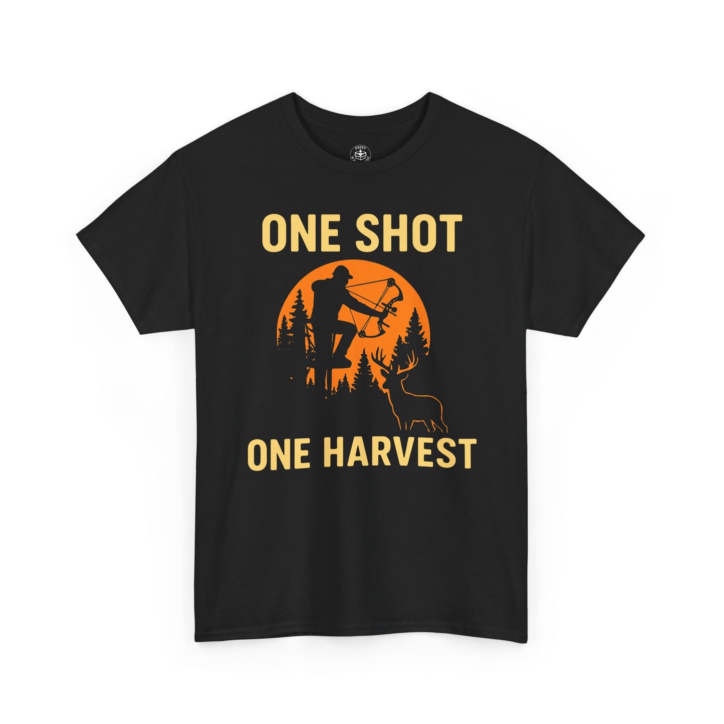Hunting Tribute Tee, Outdoor Lifestyle Shirt, Gift for Hunters, Fall Harvest Apparel, One Shot One Harvest Design