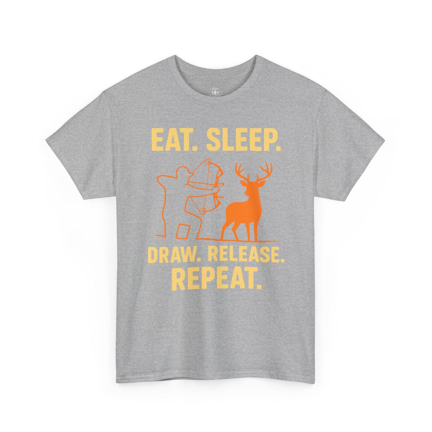 Eat Sleep Draw Release Repeat Unisex T-Shirt | Perfect for Outdoor Lovers, Gifts for Adventurers