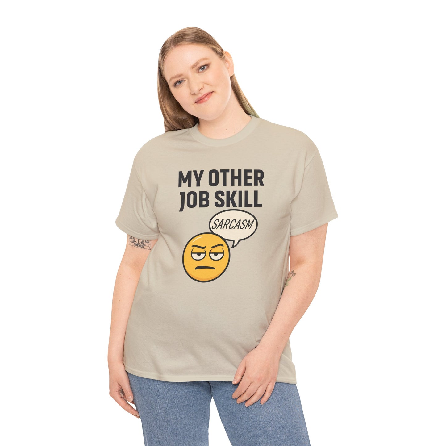 My Other Job Skill Sarcasm Unisex T-Shirt | Gift for Humor Lovers, Great For Coworkers, Funny Office Attire