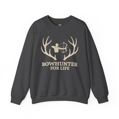 Bowhunter For Life Unisex Sweatshirt | Crewneck, Perfect Gift for Hunters, Outdoor Enthusiasts, Archery Lovers