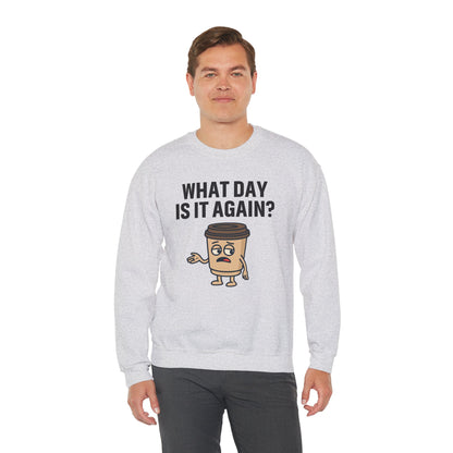 Funny Coffee Sweatshirt with Sassy Quote, Unisex Crewneck for Coffee Lovers, Perfect Gift for Birthdays or Relaxation Days