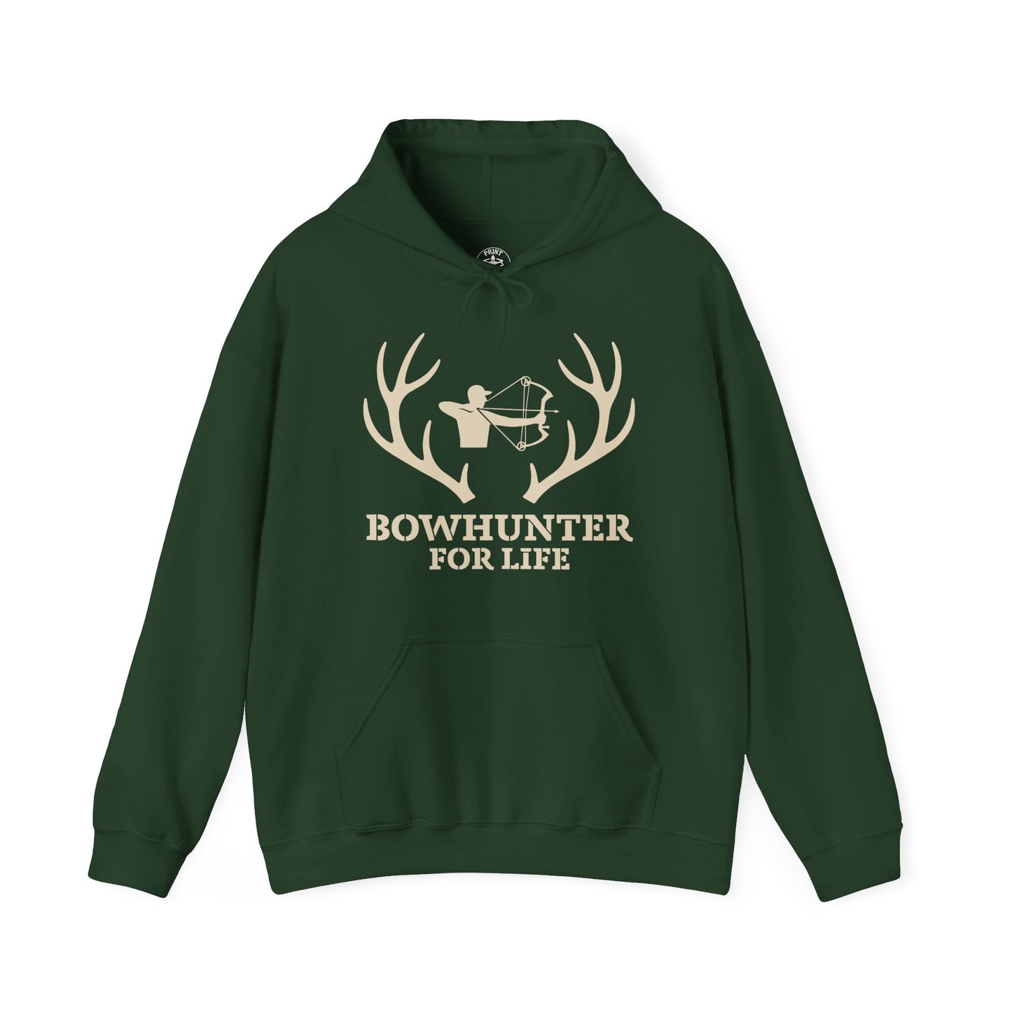 Bowhunter For Life Unisex Hoodie | Perfect Gift for Hunters, Outdoor Enthusiasts, Archery Lovers, Camping