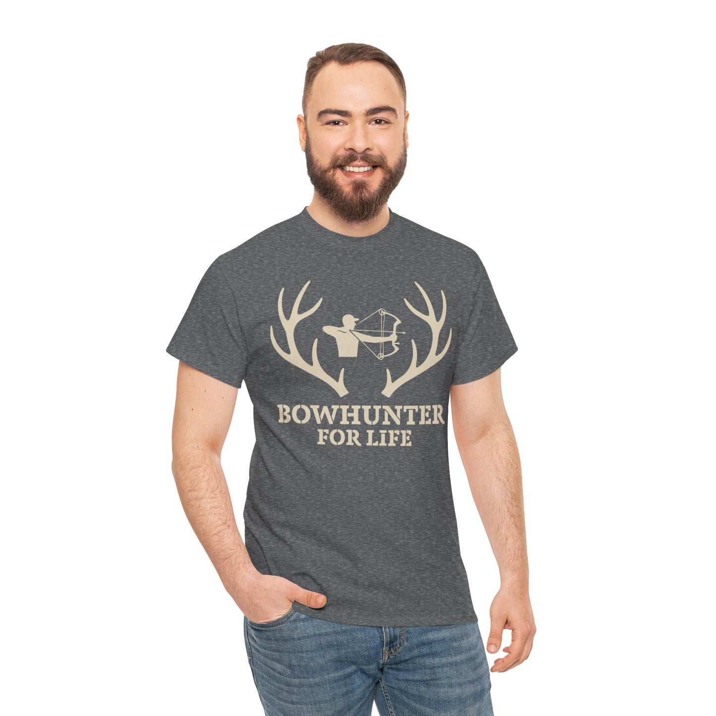 Bowhunter For Life Unisex T-Shirt | Archery Shirt, Outdoor Apparel, Gift for Hunters, Hunting Enthusiasts, Casual Wear