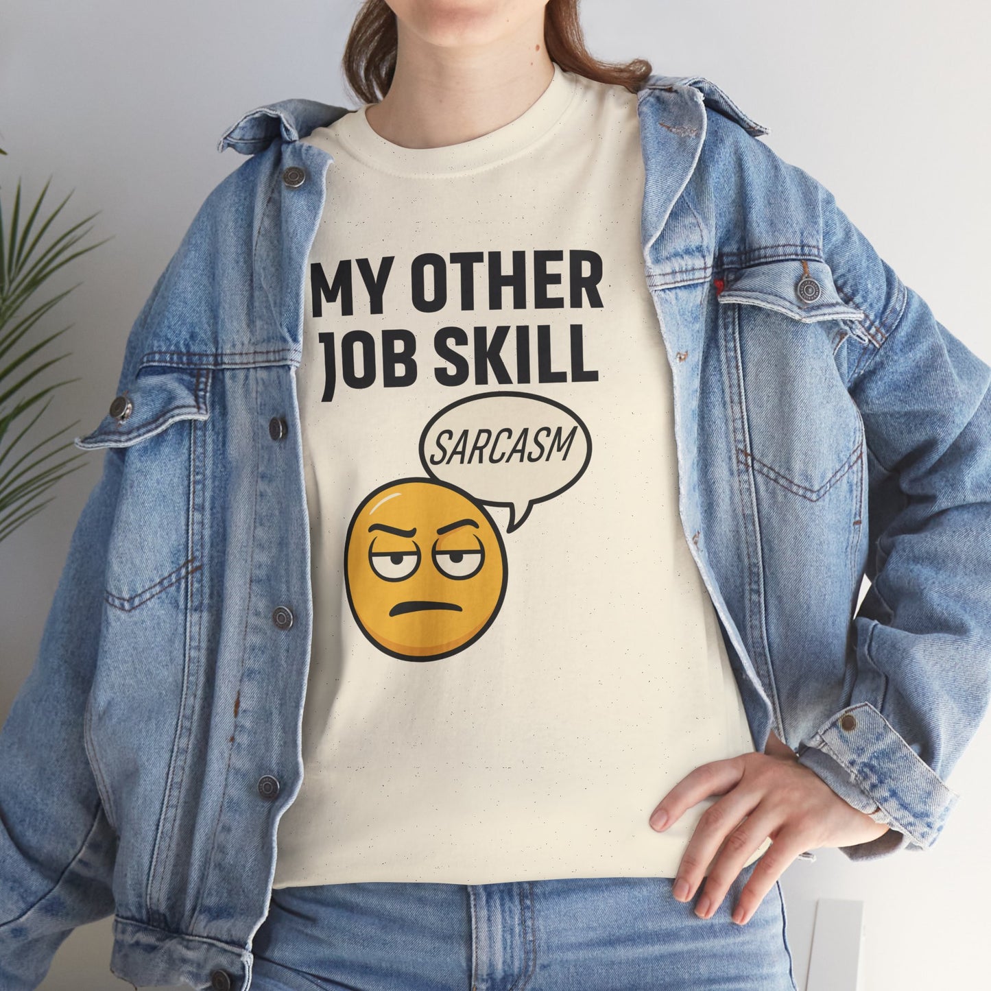 My Other Job Skill Sarcasm Unisex T-Shirt | Gift for Humor Lovers, Great For Coworkers, Funny Office Attire
