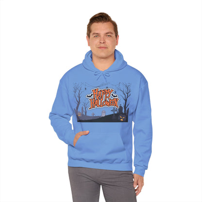 Halloween Hoodie, Cozy Unisex Hoodie, Spooky Season Apparel, Autumn Fashion, October 31st Celebration, Gift for Halloween Lovers