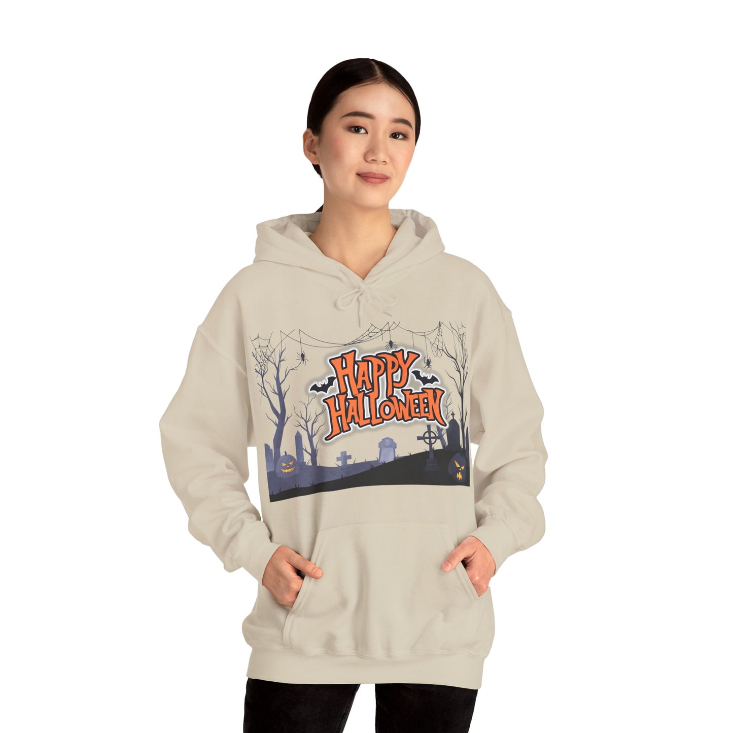 Halloween Hoodie, Cozy Unisex Hoodie, Spooky Season Apparel, Autumn Fashion, October 31st Celebration, Gift for Halloween Lovers